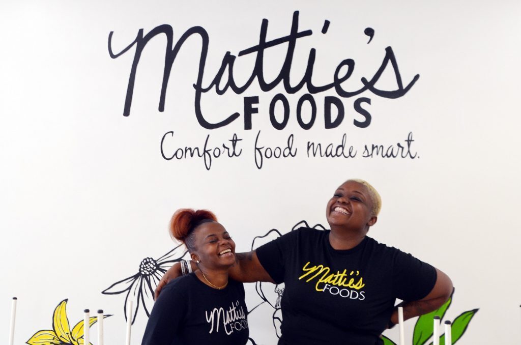 Arvelisha Woods and India Monique, Mattie’s Foods