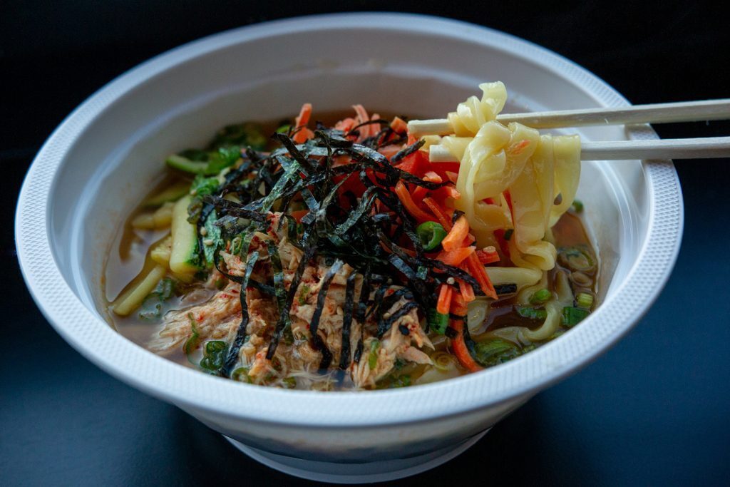 Chicken Kalguksu; photo by Ashlin Wang