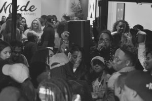Previous MADE MOBB block party at the brand's former Grand Boulevard location