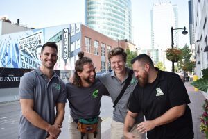 Chase Higgins, Stephen Lomas, Kyle Allen and Desi Kraus, Let's Get Moving