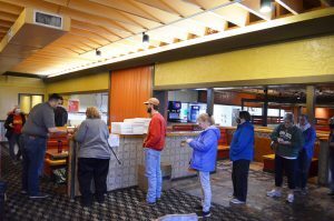 Customers line up Dec. 22 for pre-ordered copies of "Don Chilito&rsquo;s Secret Recipes book"