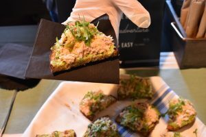 Restaurant Week 10 Crab Louis from BLU HWY at a Kansas City Restaurant Week preview event at J. Rieger's Monogram Lounge