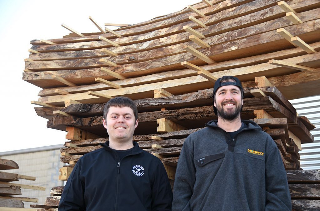 Nick Bianco and Jay Norris, KC Custom Hardwoods