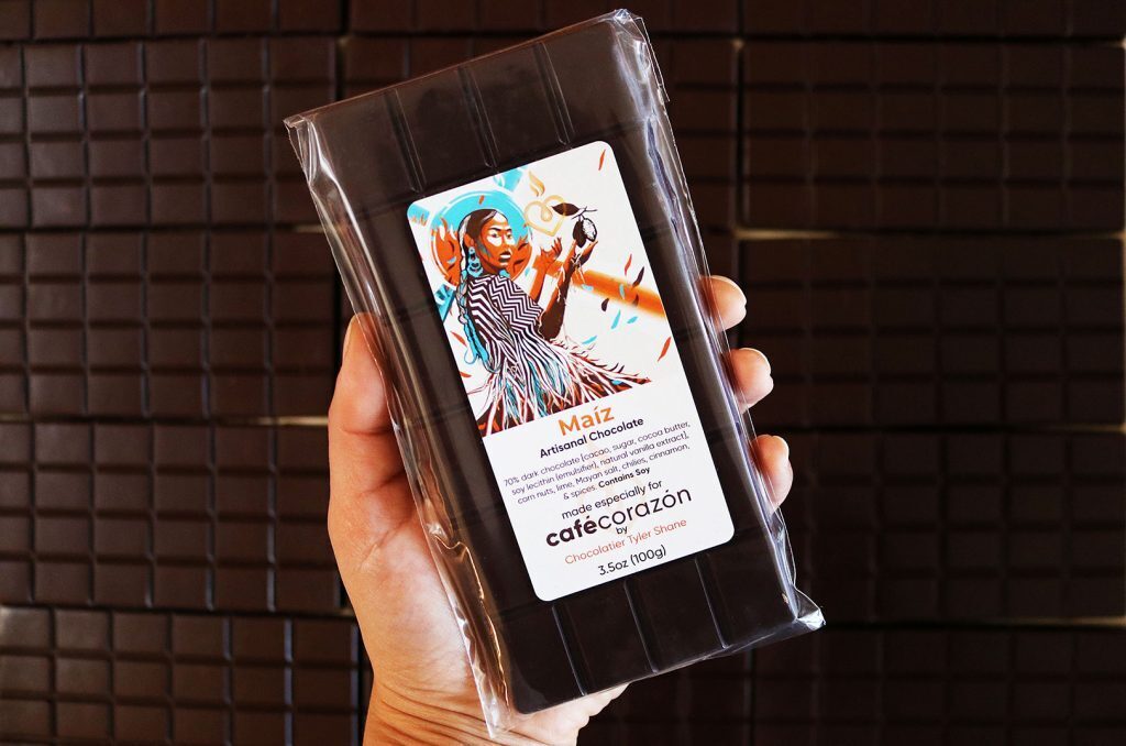 Tyler Shane's artisanal chocolate collaboration for Café Corazón