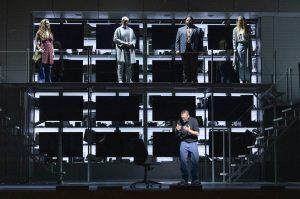 Revolution of Steve Jobs 02 John Moore as Steve Jobs in "The (R)evolution of Steve Jobs" at The Austin Opera in February