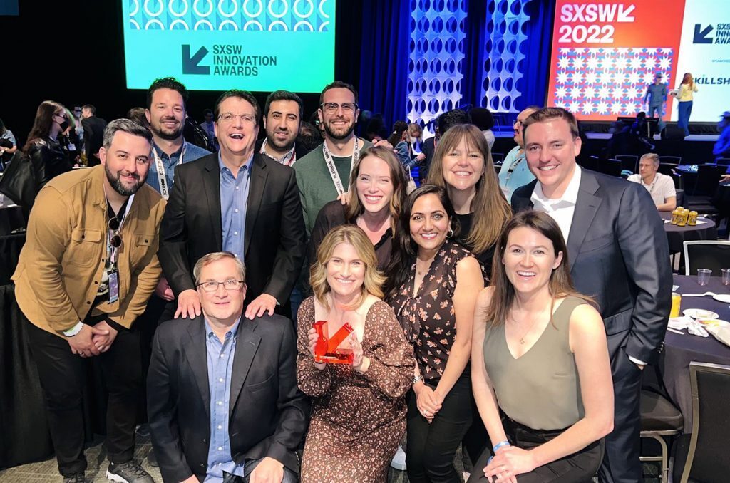 Velodyne Lidar team at the SXSW Innovation Awards in Austin