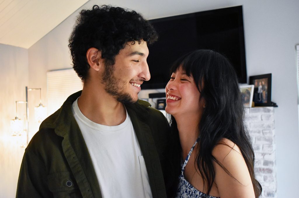 Armondo Alvarez and Justine Dale Gelbolinga