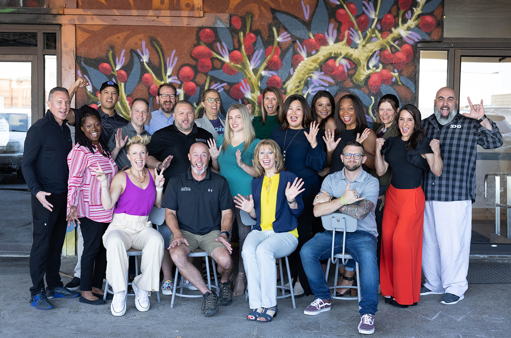 Members of ScaleUP! Kansas City's Cohort 13; photo courtesy of the UMKC Innovation Center