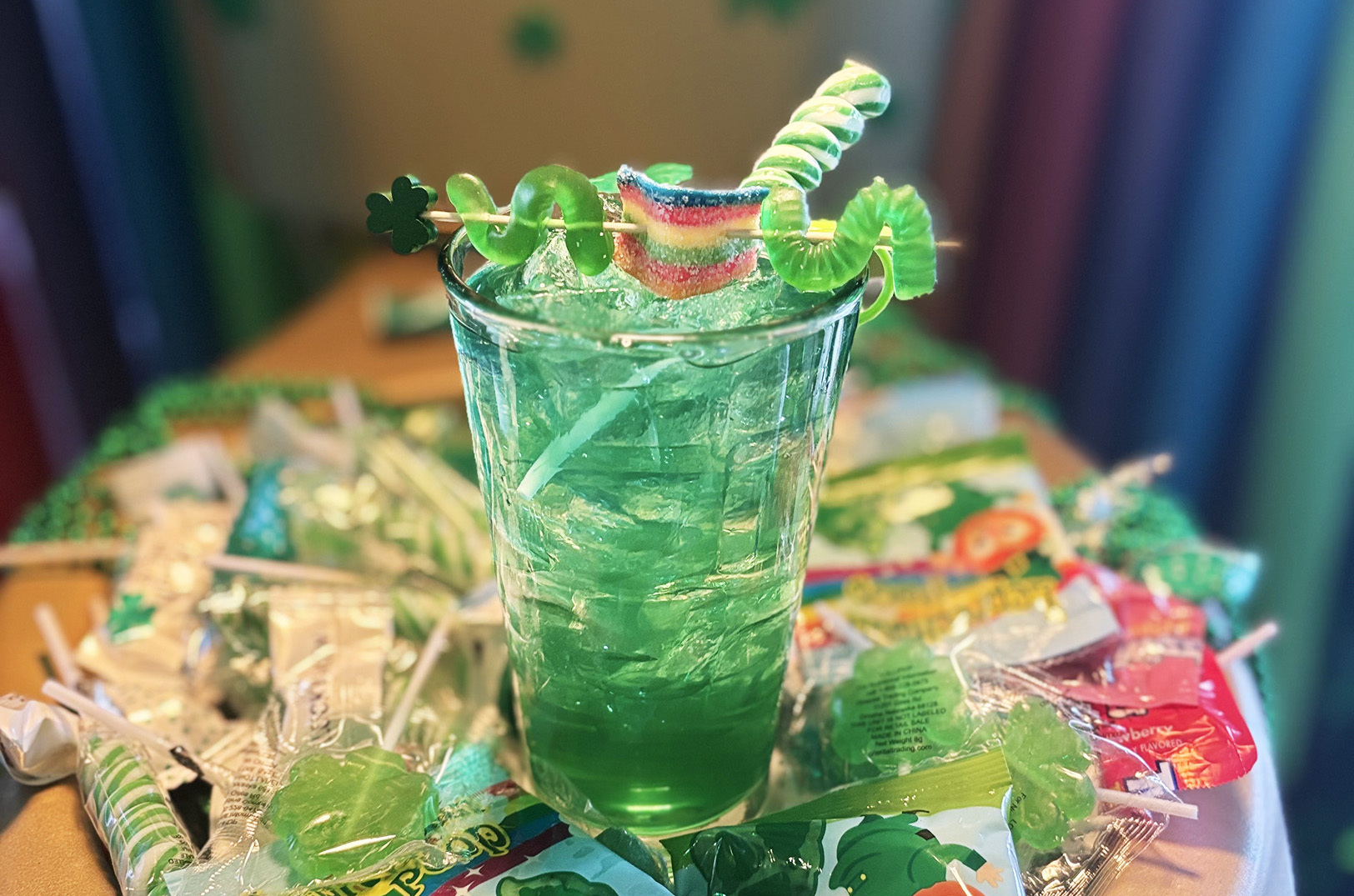 A "Dublin Mule" cocktail crafted for the Shenanigans pop-up at Smoke Brewing; courtesy photo