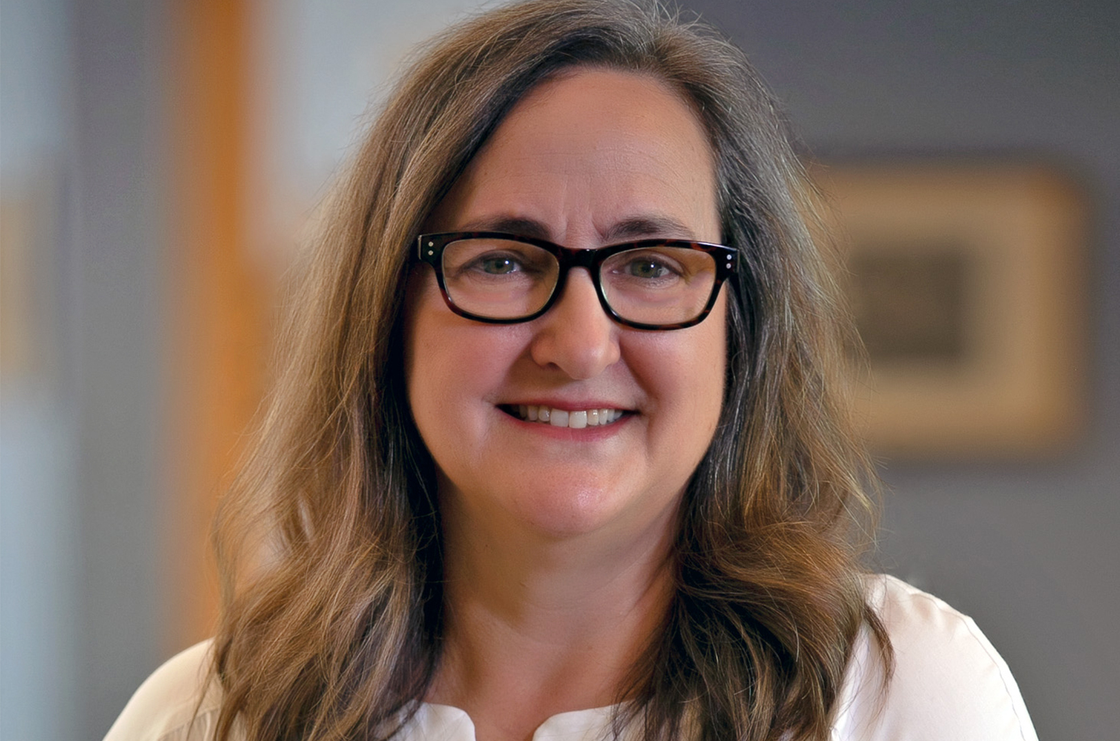 Amy Unruh, communications director for the Ewing Marion Kauffman Foundation; photo courtesy of the Kauffman Foundation