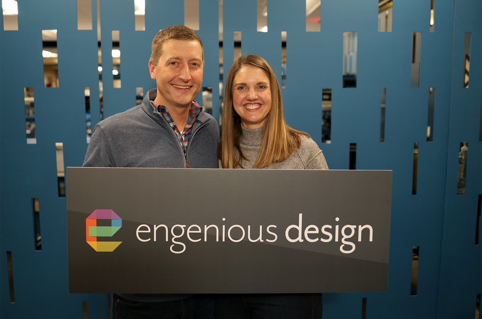Chris and Holly Justice, Engenious Design; courtesy photo