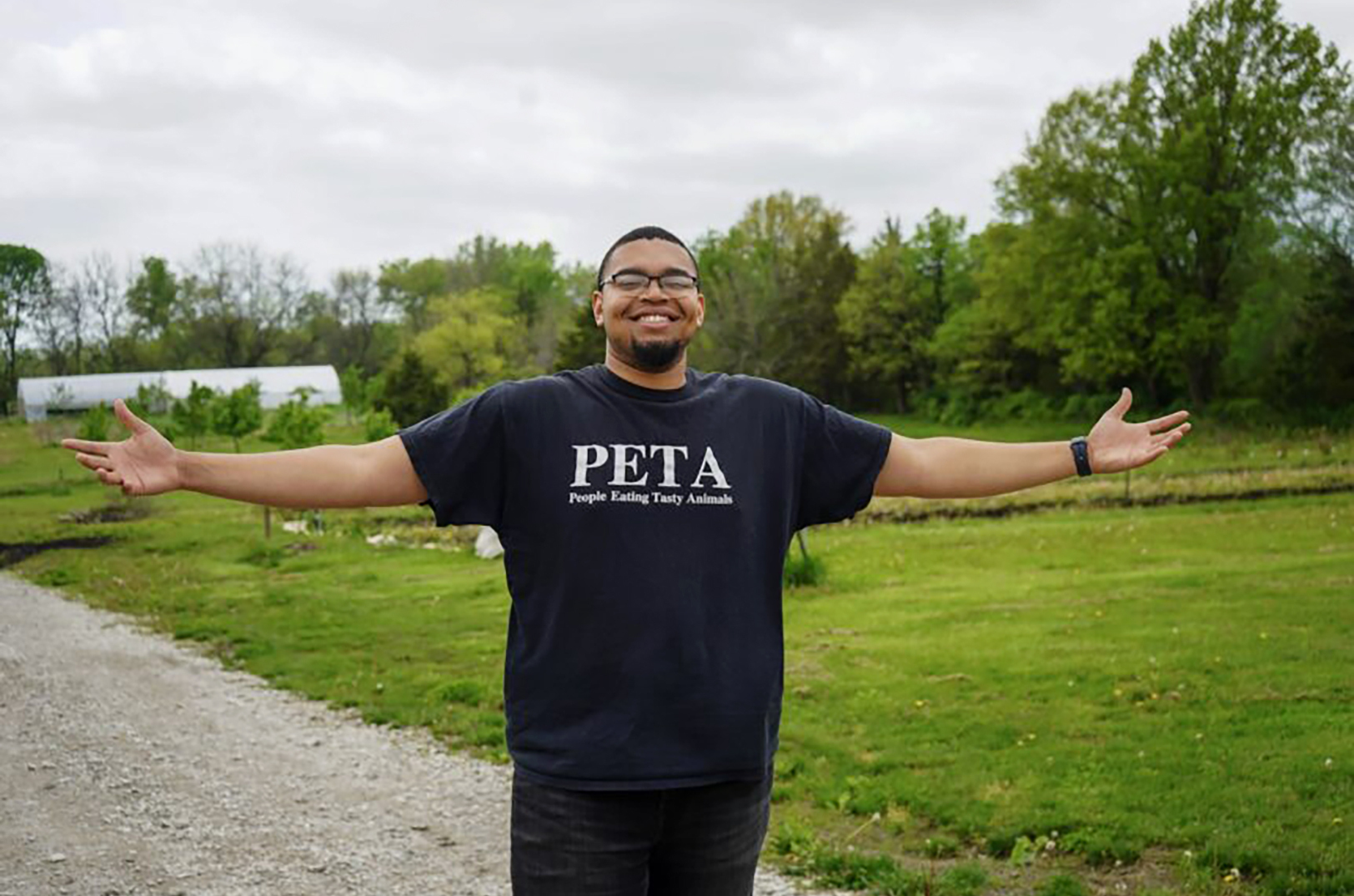 Tariq Nash, Program Director at BoysGrow and an alumnus of the program himself; photo by Brian Escobar, EDCKC
