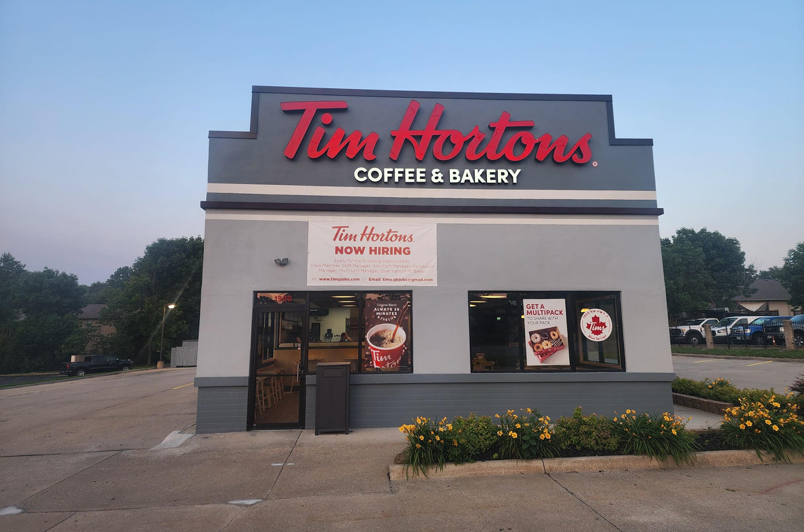 Tim Hortons new Blue Springs location at 1900 N.W. Missouri; courtesy photo