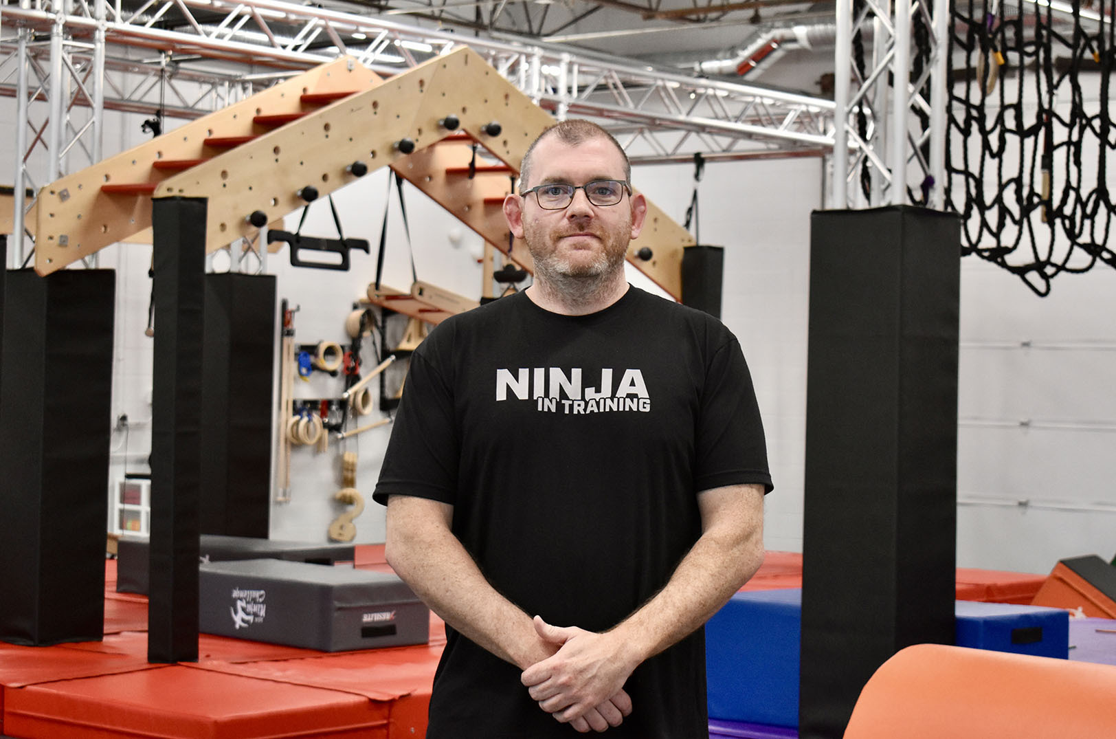 Brad Staples, USA Ninja Challenge-Kansas City; photo by Nikki Overfelt Chifalu, Startland News