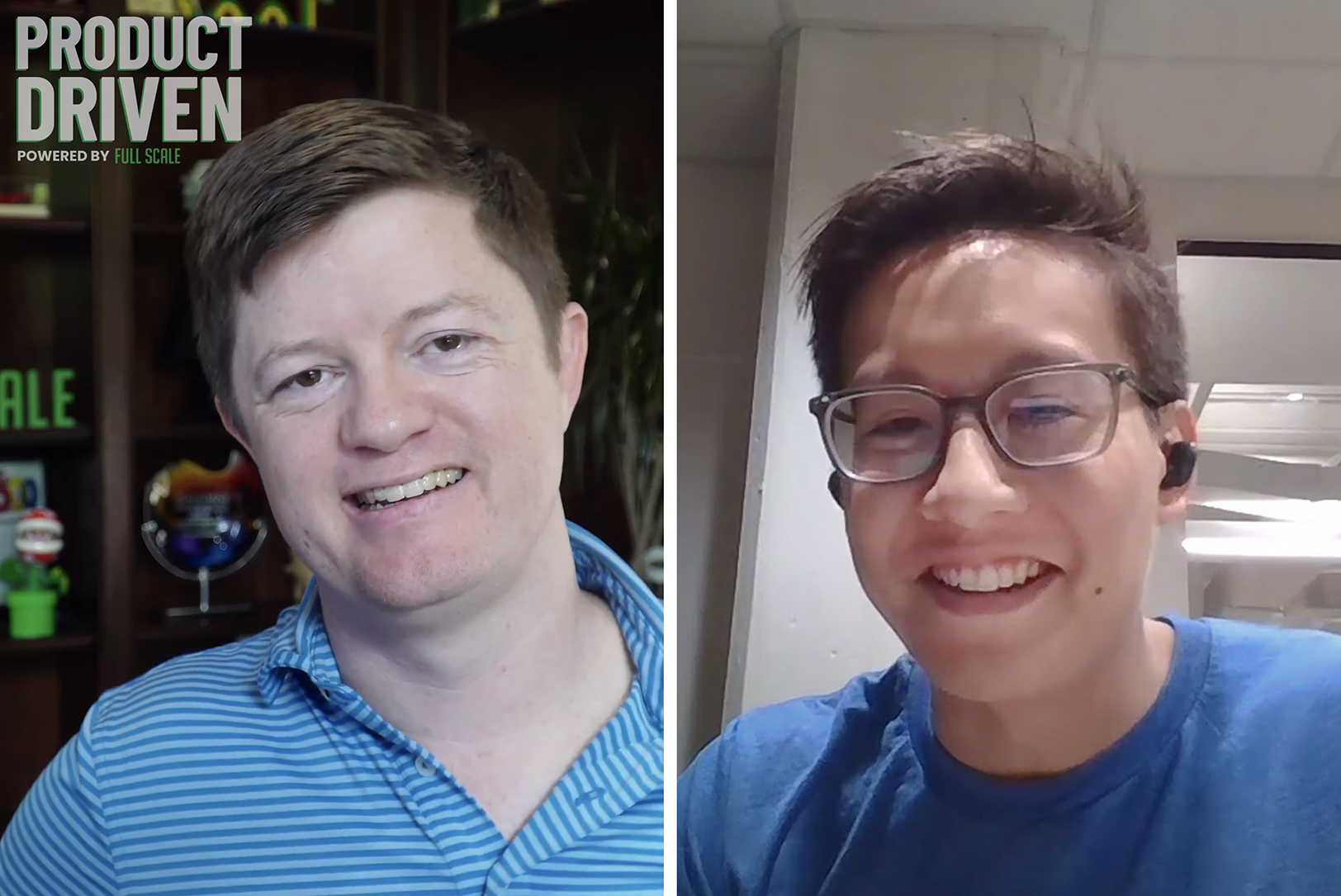 Matt Watson, Full Scale, and Clarence Tan, Boddle Learning, on the Product Driven podcast