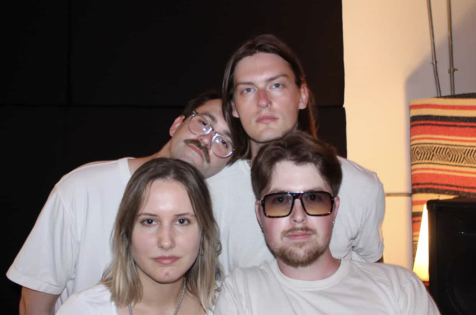 Silvee: front, Dan Camino and Hannah Kelly; back, Chaney Butner and Sky Cowdry; courtesy photo