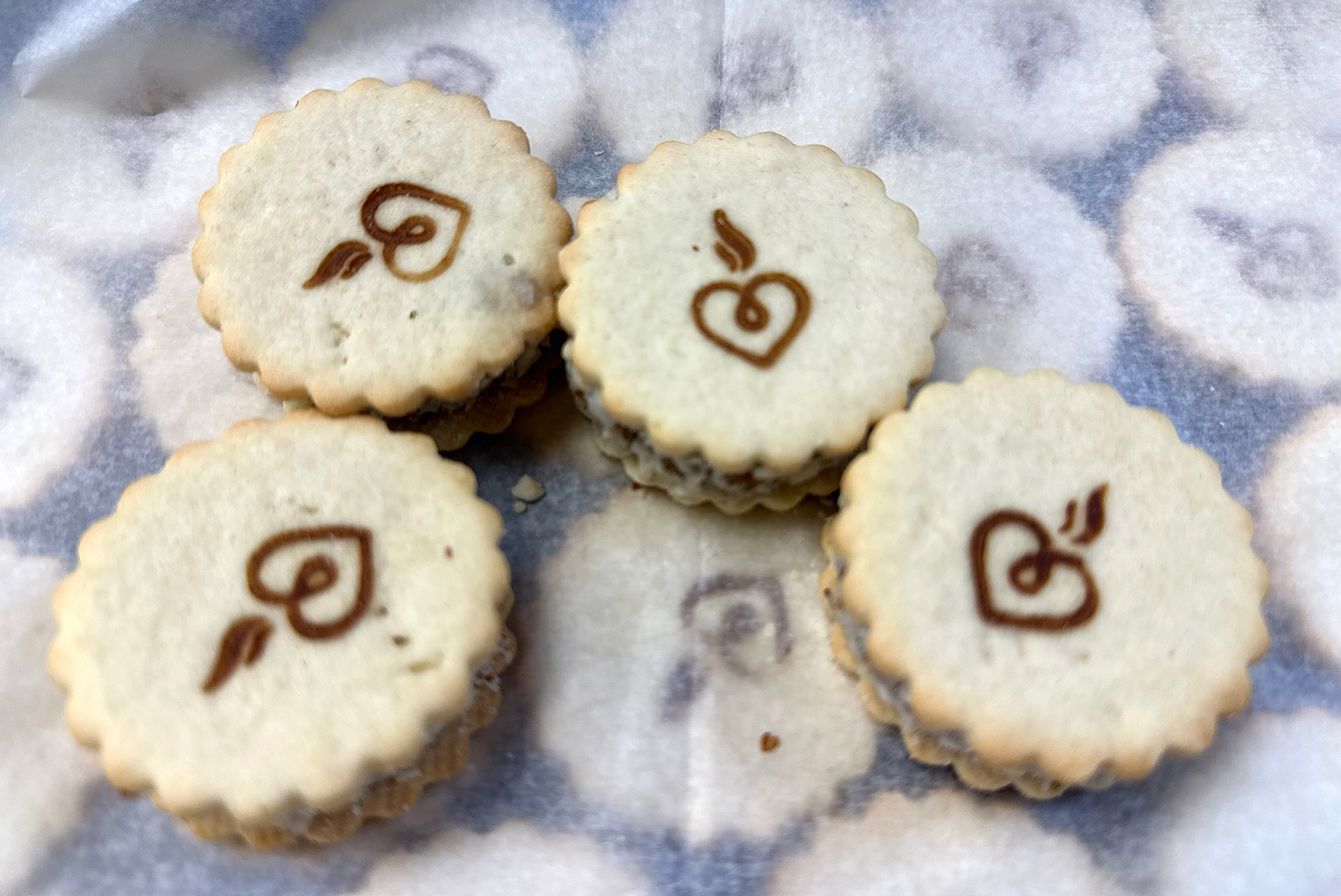 Almond alfajores from Pan Caliente; photo courtesy of Pan Caliente