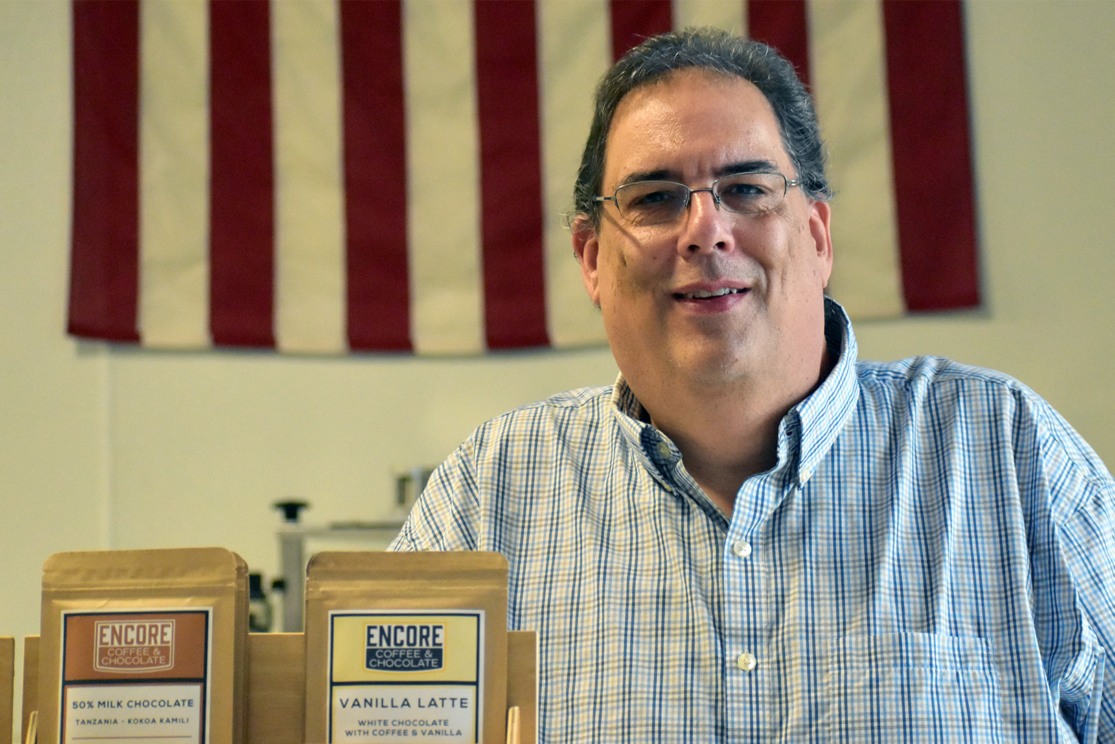 Mike King, Encore Coffee and Chocolate; photo by Taylor Wilmore, Startland News