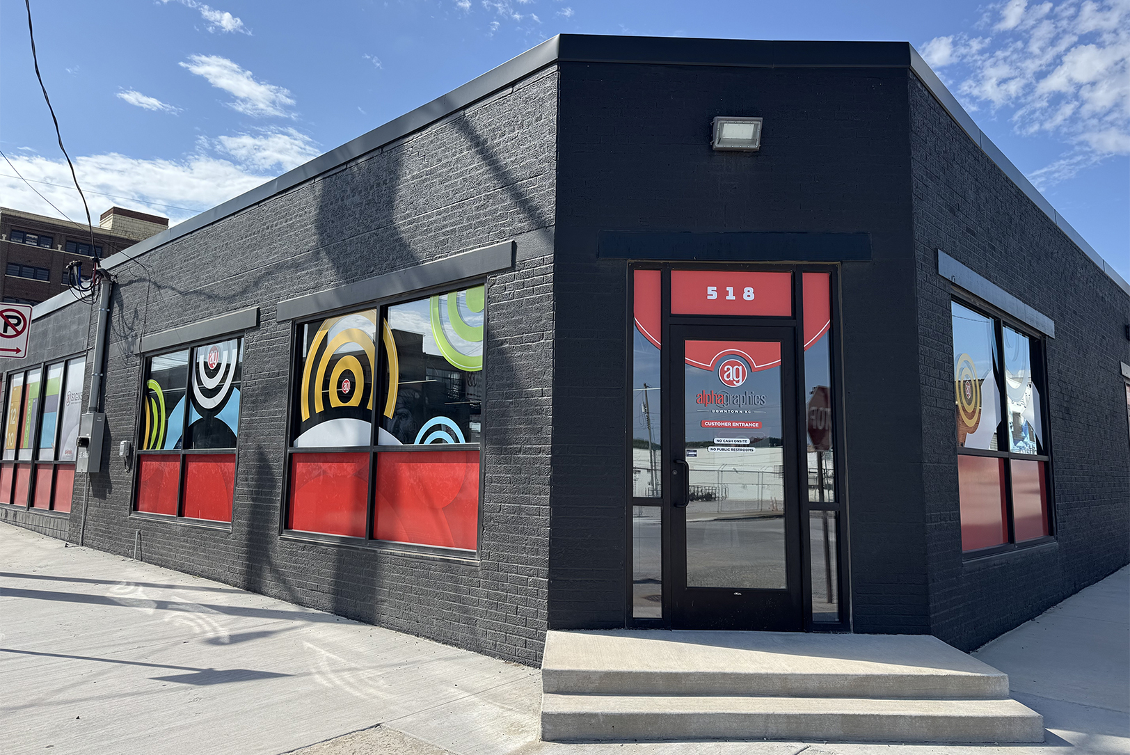 AlphaGraphics at 518 E. 16th St. in Kansas City's East Crossroads; photo courtesy of EDCKC