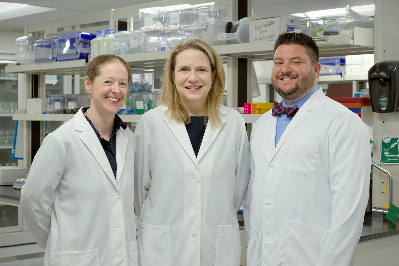 Heather Decker, Amy Manning-Boğ, and A.J. Mellott, Ronawk; photo courtesy of Ronawk