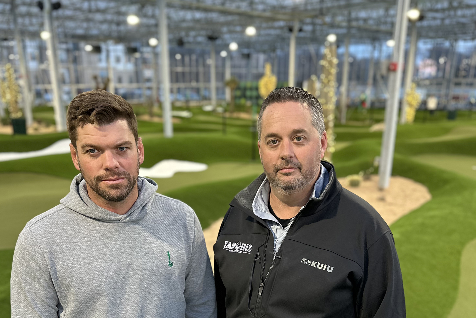 Ryan Patton and Michael Sullivan, Tap Ins at the Greenhouse; photo by Joyce Smith