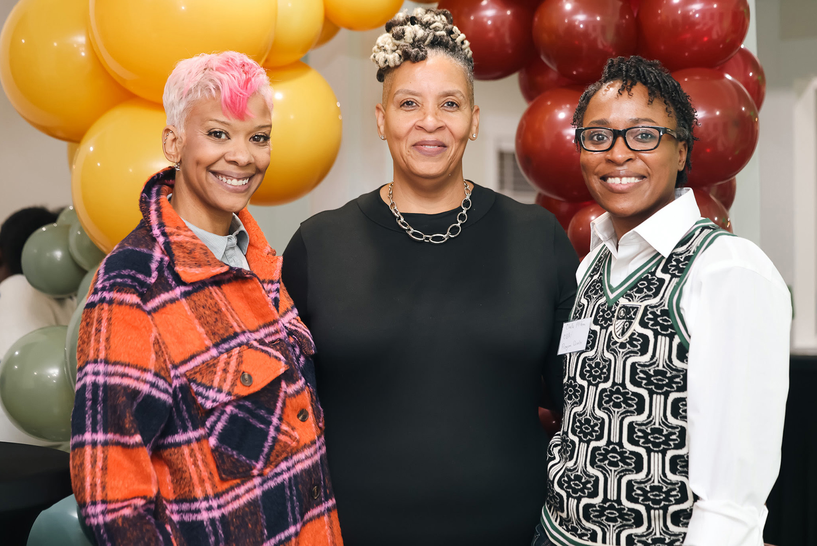 Ajia Morris, Carol Taylor, and Marchelle McAfee, Community Business Academy, Greenline Foundation; courtesy photo