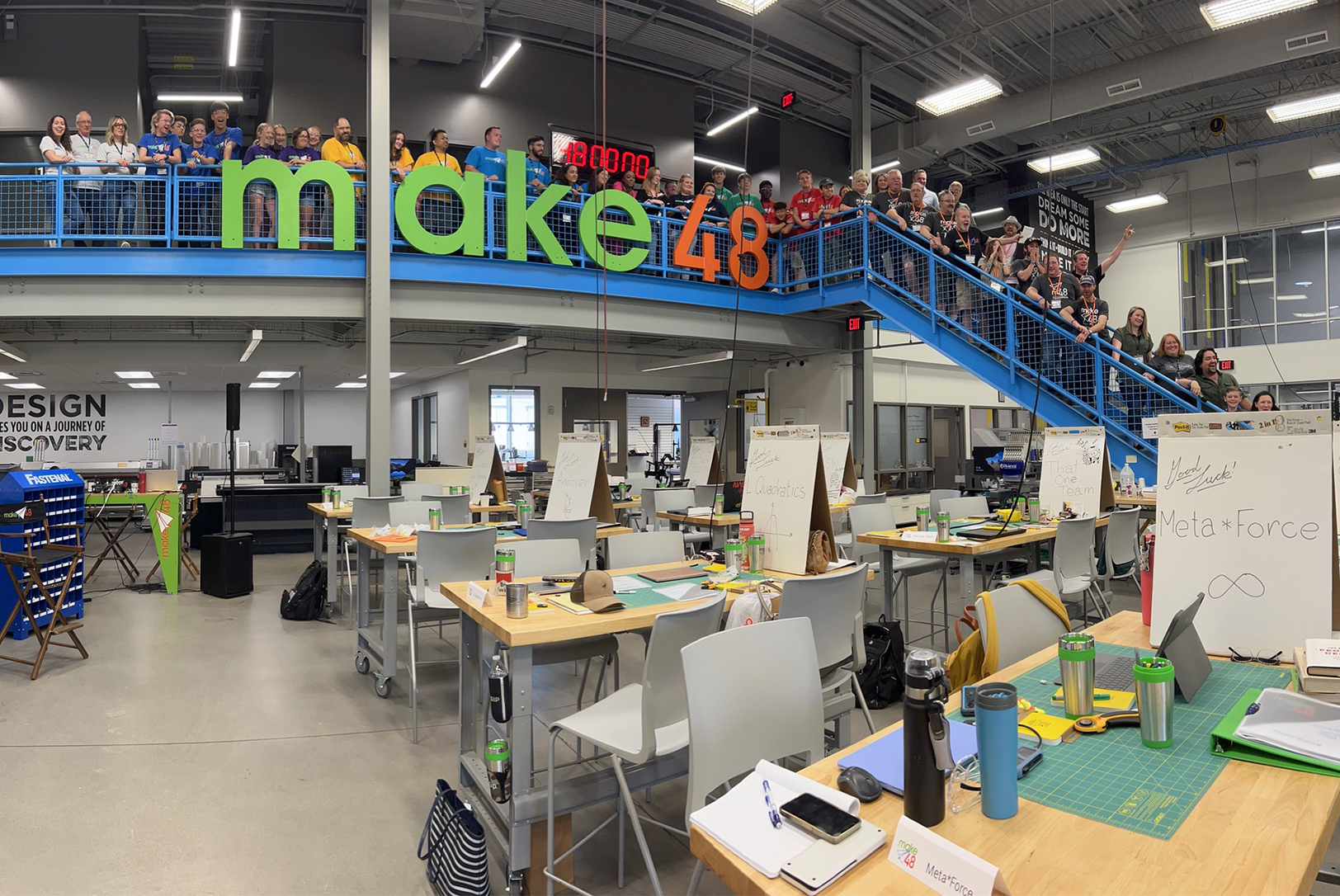 Make48 celebrates a former Meta-linked project at Go Create in Wichita; courtesy photo