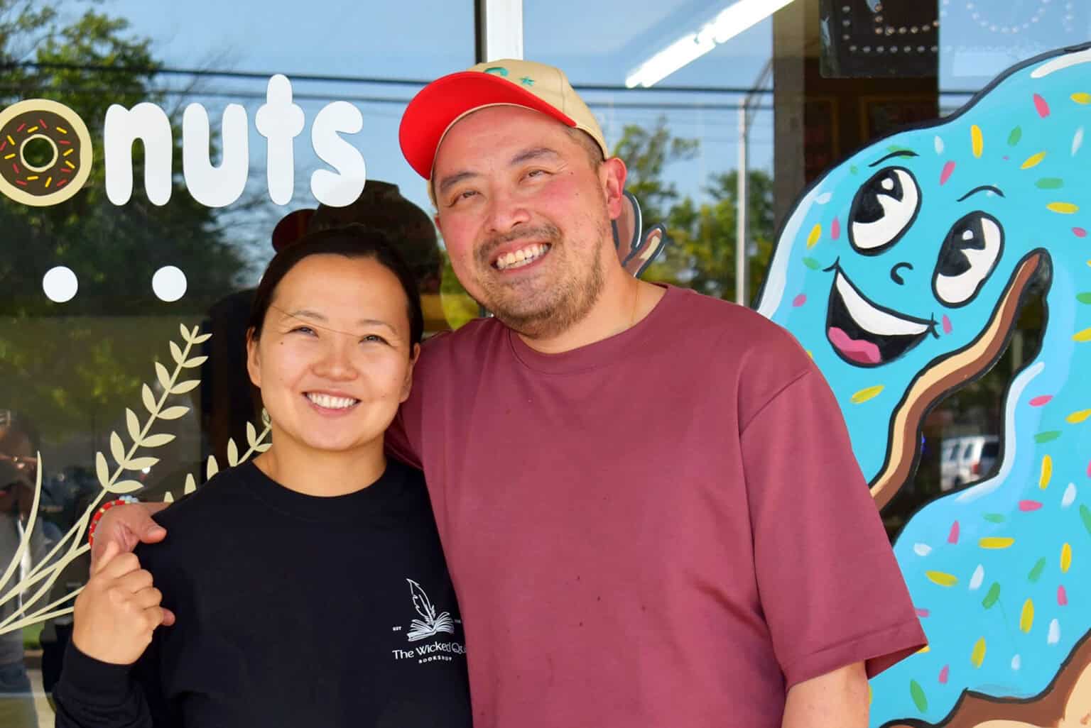 Boggie Otgonbayar and Johnny Chen, Mr D’s Donuts, 2026; photo by Taylor Wilmore, Startland News