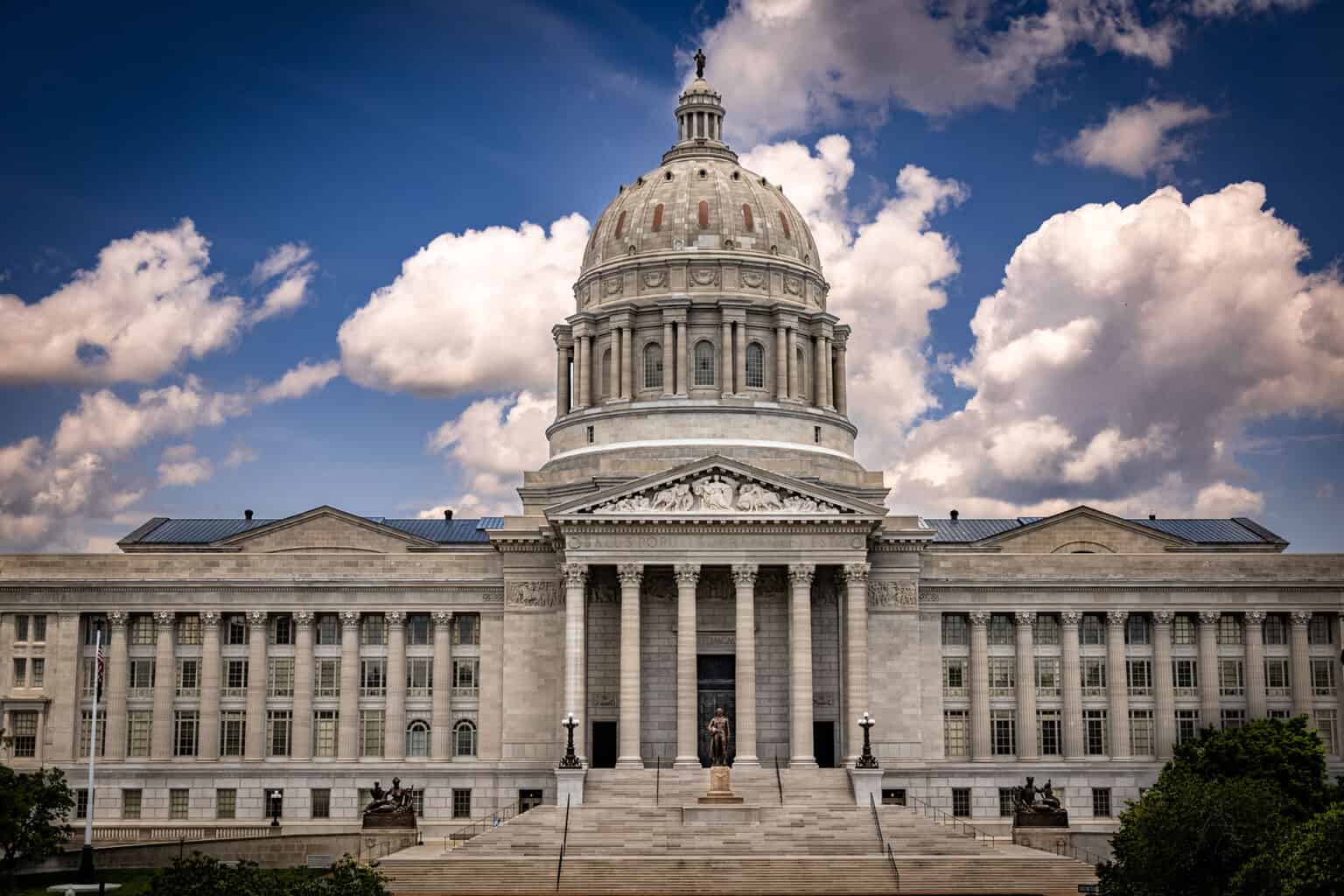 The Missouri State Capitol building in Jefferson City; photo by Wirestock