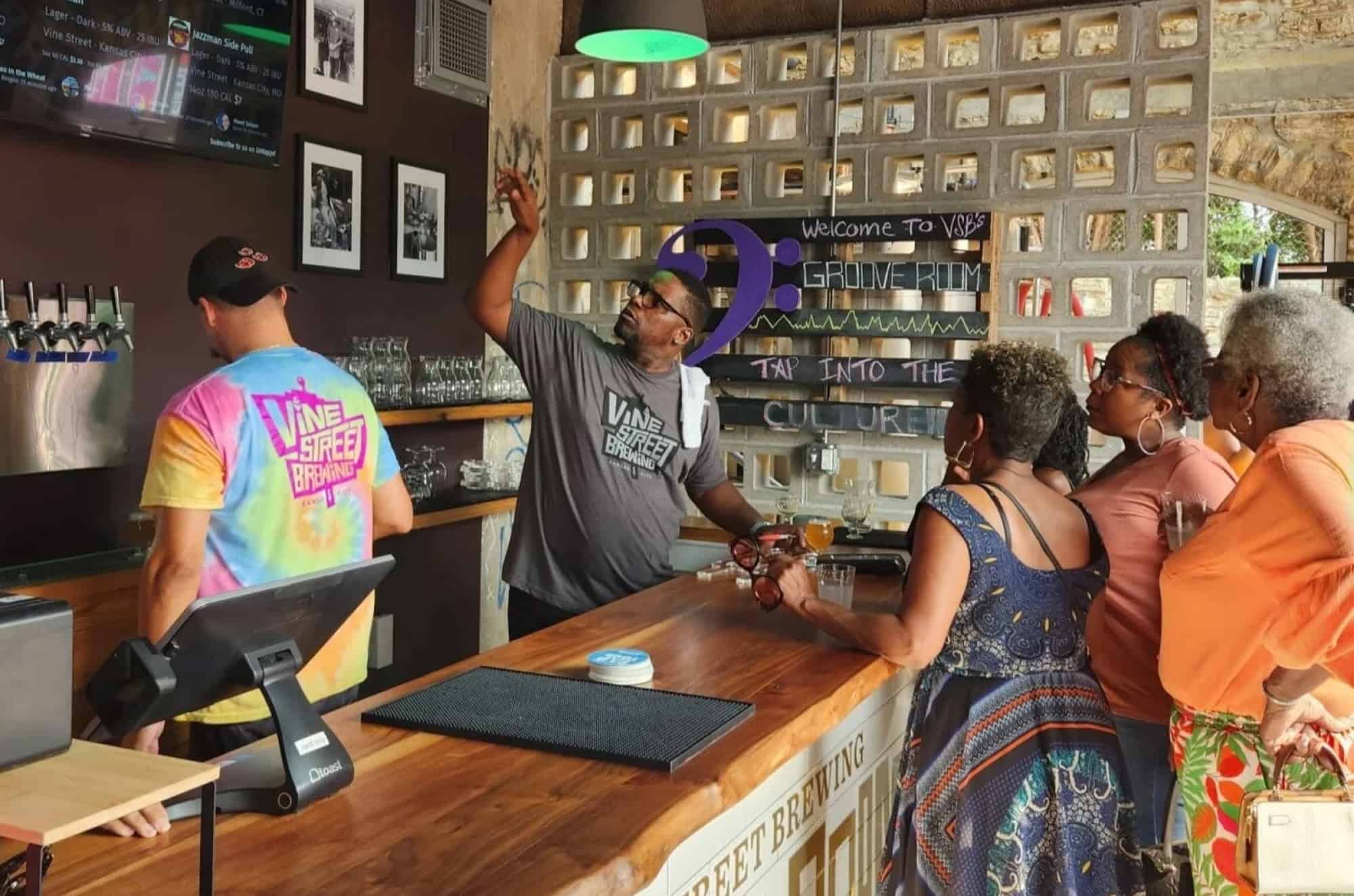 Vine Street Brewing Co. is one of the small businesses featured in the Kansas City G.I.F.T. guide; photo Brandon Azim, KCUR