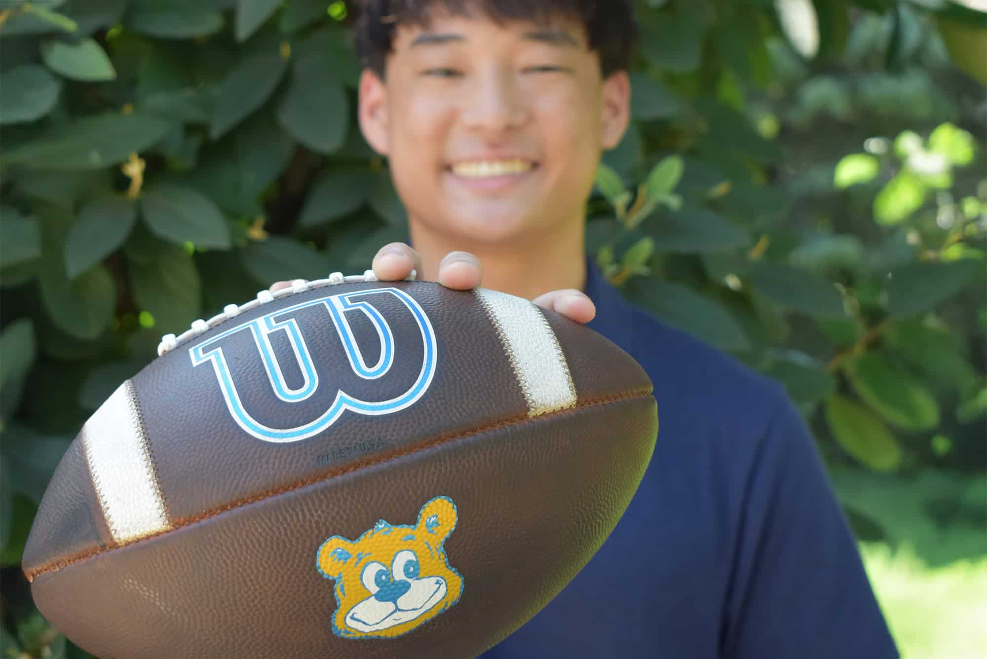 Henry Yim, Blue Valley High School senior; photo by Morgan Yeates
