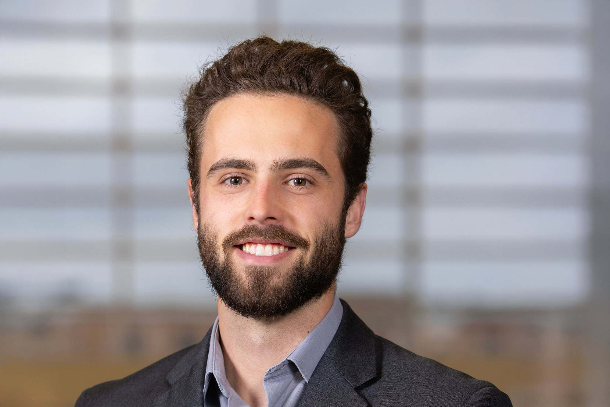 Josh Bartels, founder of Gather AI, executive director of Nebraska Angels; photo by Rebecca S. Gratz