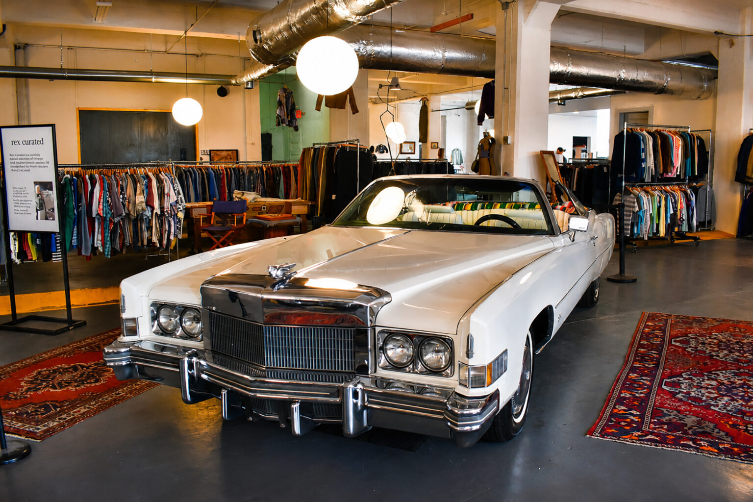 Inside RexKC's new 16,000-square-foot flagship store in the West Bottoms; photo by Taylor Wilmore, Startland News