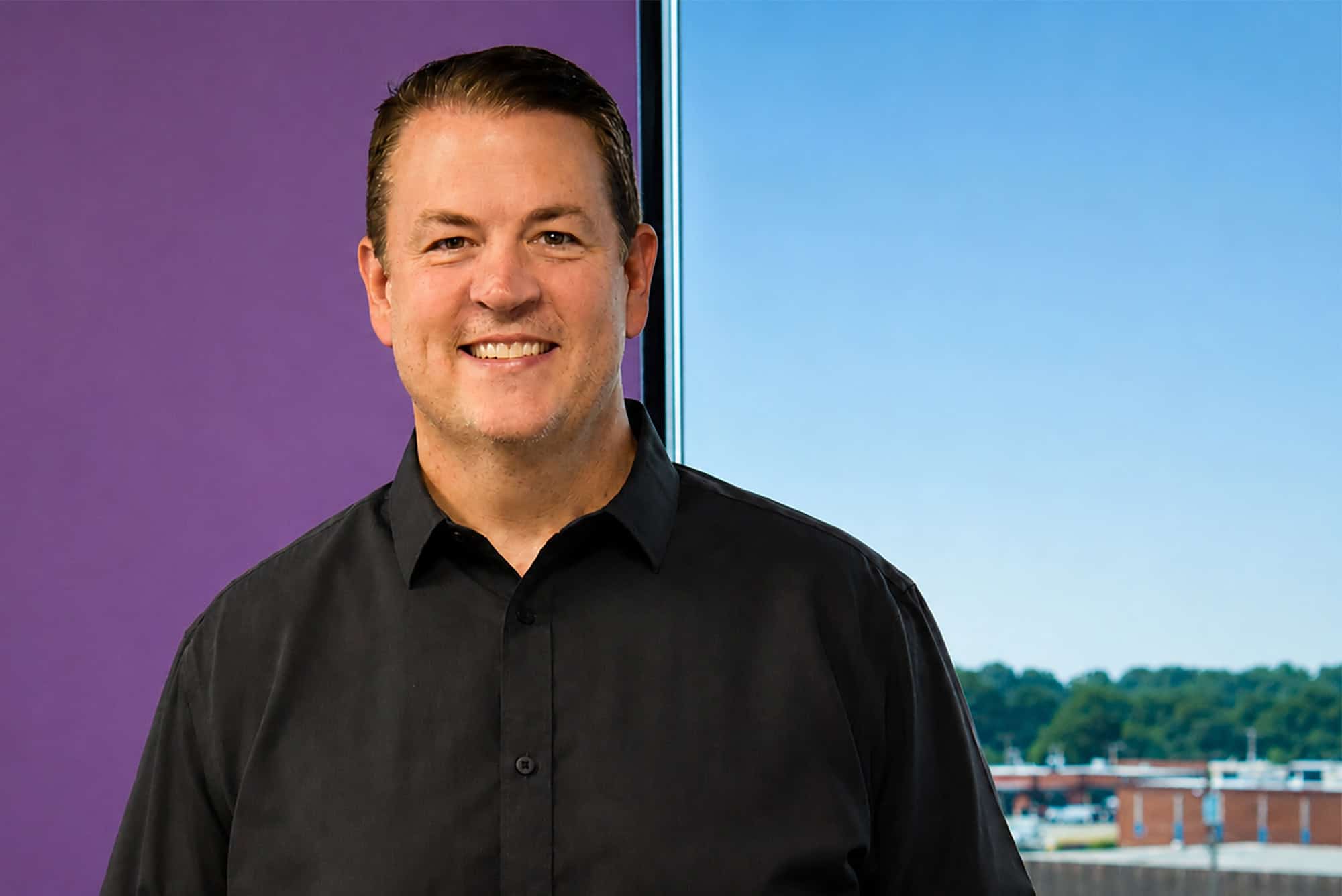Brian King at LODAS Markets' Overland Park headquarters; photo by Taylor Wilmore, Startland News