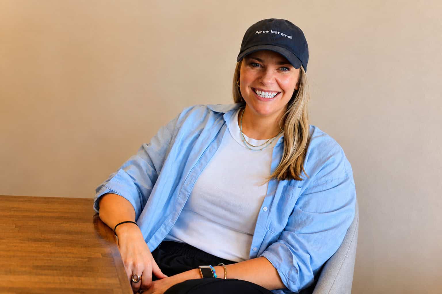 Jessie Jacob, Work is a Joke; photo by Nikki Overfelt Chifalu, Startland News