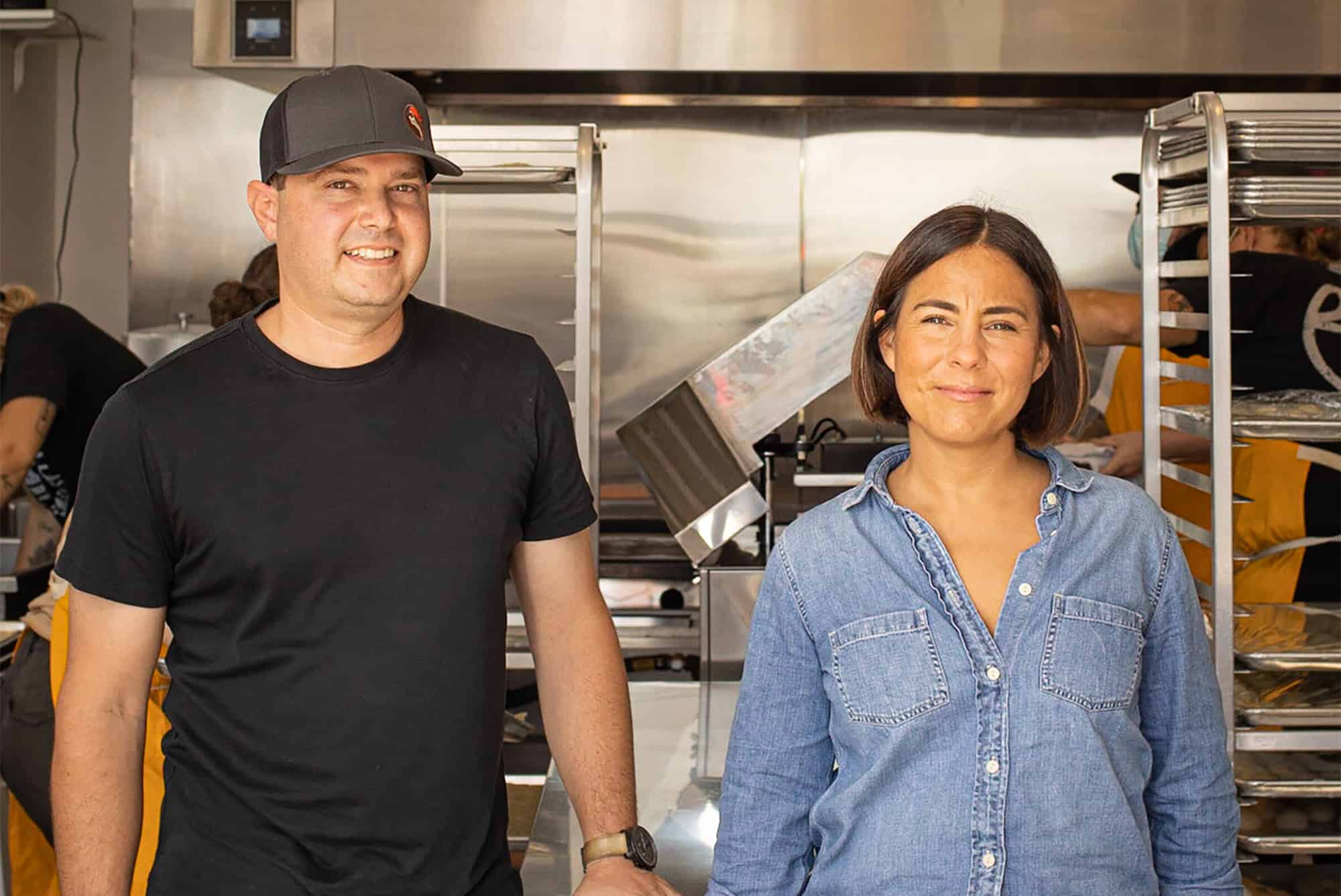 Mark and Marissa Tapia Gencarelli, co-owners of  Yoli Tortilleria and Art's Molino & Market; courtesy photo