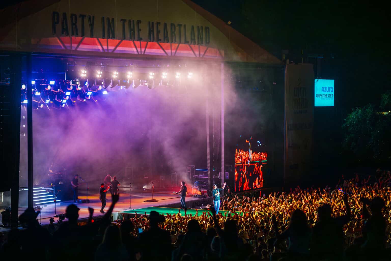 Country Stampede at the Azura Amphitheater in Bonner Springs; photo courtesy of Kustom Entertainment