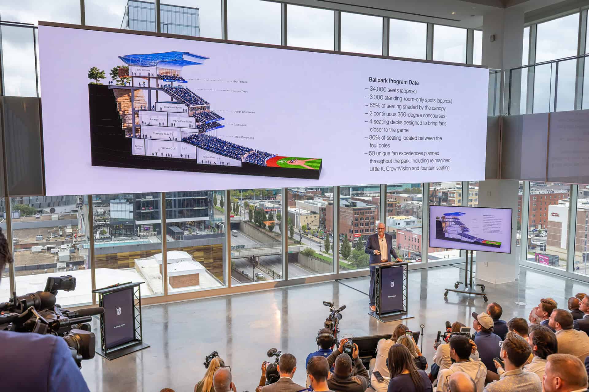 Royals stadium plans written in limestone; new design details put ...